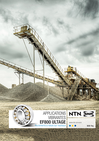 Brochure PDF NTN SNR Application vibrantes EF800 Ultage
